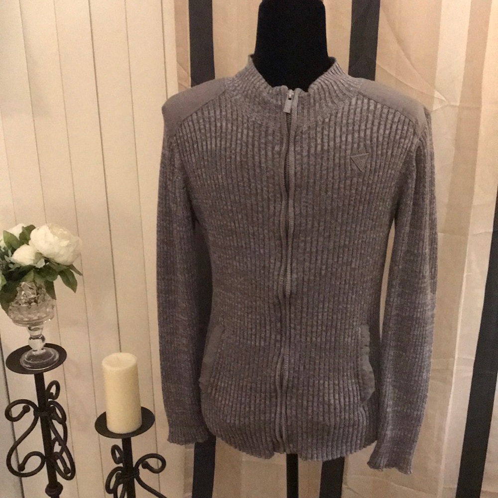 Boys GUESS gray sweater